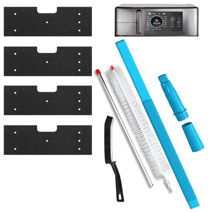 Aniceparthy WH01X35719 8 Pcs GE Washer Dryer Combo Lint Filter Replacement,Compatible with GE Washer Dryer Combo,Drying machine vent cleaning kit, Dryer vent brush Lint Filter,Replace PFQ97HSPVDS
