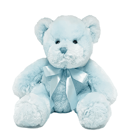 Anico 11" Bear with Blue Ribbon