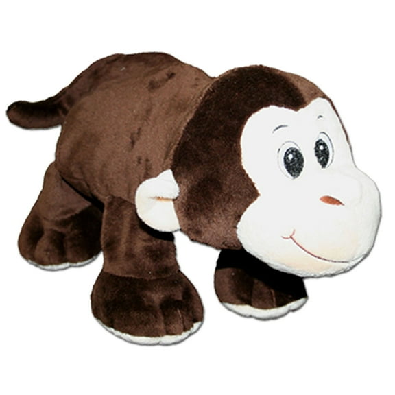 Anico 13" Collectible Plush Laying Down Monkey Stuffed Animal Toy