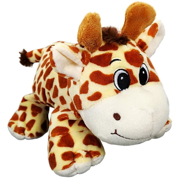 Anico 13" Plush Giraffe Collectible Stuffed Animal Toy - Soft & Cuddly Laying Down Giraffe