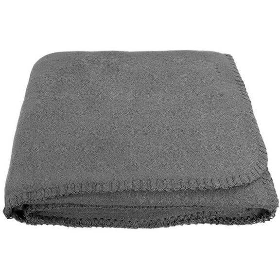 Anico Cozy Polar Fleece, Gray Blanket, 50x60