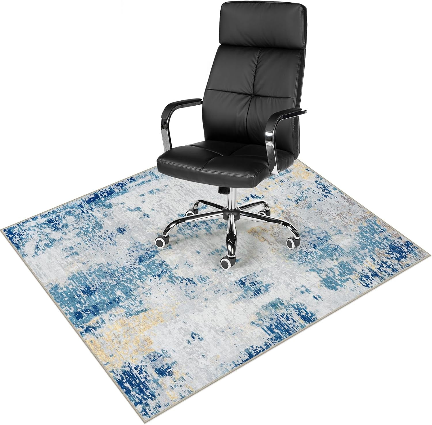 Desktop Table Rug For Chair Anidaroel Office Chair Mat for Hardwood Floor & Tile, 48