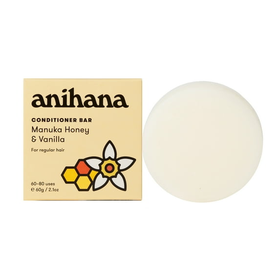 Anihana Conditioner Bar Manuka Honey & Vanilla for Regular Hair 2.1oz