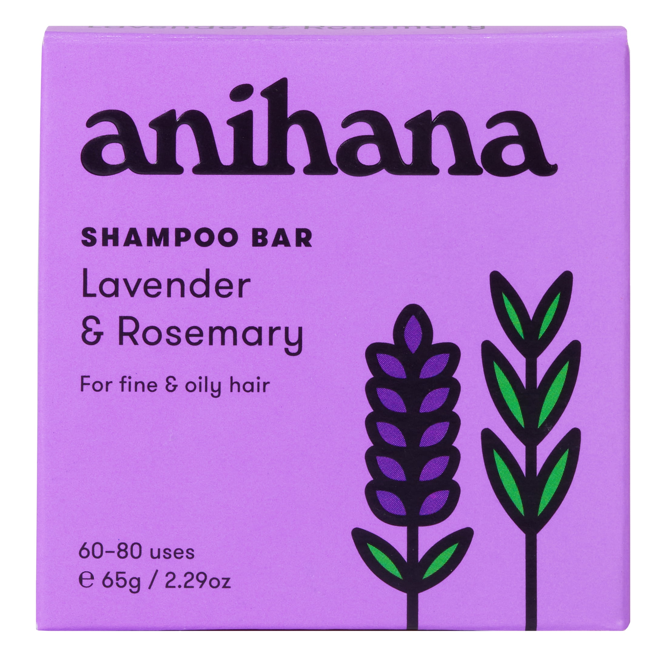 Anihana Shampoo Bar Lavender & Rosemary 2.29oz