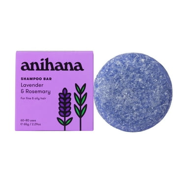 Anihana Shampoo Bar Lavender & Rosemary for Fine & Oily Hair 2.29oz