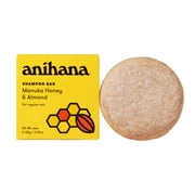 Anihana Shampoo Bar Manuka Honey & Almond for Regular Hair 2.29oz
