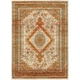 thumbnail image 1 of Anika Burnt Orange 5'3" x 7'3" Traditional Rectangle Area Rug, 1 of 6