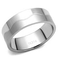 thumbnail image 1 of Anillo Color Plata Para Hombres de Acero Inoxidable Banda en Montanas, 1 of 4