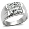 thumbnail image 1 of Anillo Color Plata Para Hombres de Acero Inoxidable Campania, 1 of 3