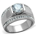 thumbnail image 1 of Anillo Color Plata Para Hombres de Acero Inoxidable Italiano Mafioso Elegante, 1 of 4