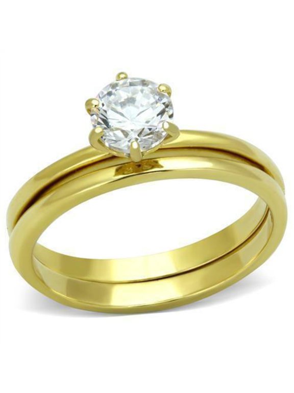 Anillo de Compromiso Boda y Matrimonio con Diamante Zirconia Para Mujeres Peru