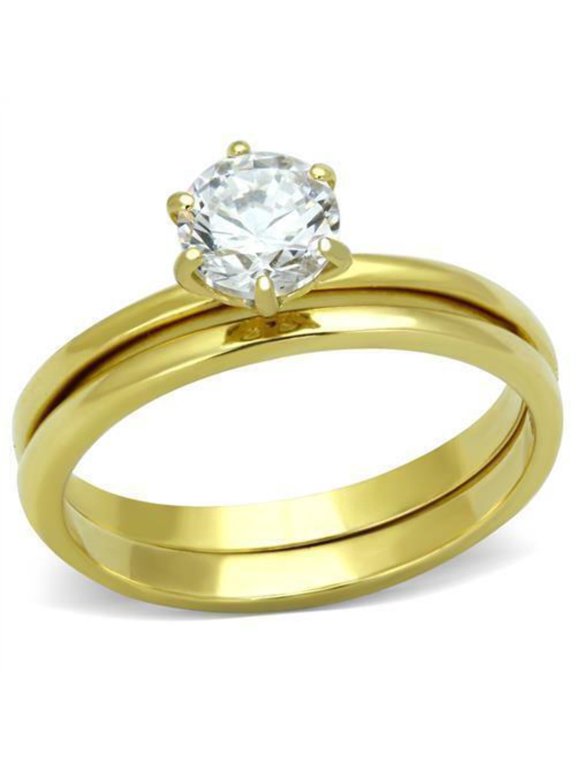Anillo de Compromiso Boda y Matrimonio con Diamante Zirconia Para Mujeres Peru