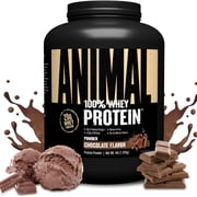 Animal 100% Whey Protein Powder, Chocolate Fudge, 4 lb 1.81 kg