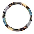 thumbnail image 1 of Animal 14.5 Inch Printing PVC Leather Steering Wheel Cover Auto Accessories, 1 of 1