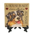 thumbnail image 1 of Animal Aussie - Home Stone Cork Back Coaster Easel 24602., 1 of 3