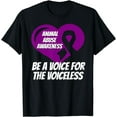 thumbnail image 1 of Animal Abuse Animals Dog Lovers Awareness Gift T-Shirt, 1 of 3