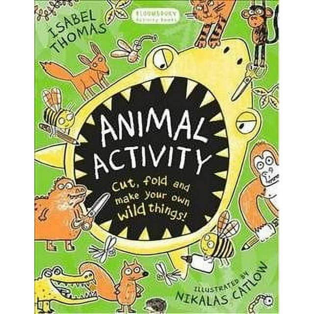 Animal Activity : Cut, Fold and Make Your Own Wild Things! - Walmart.com