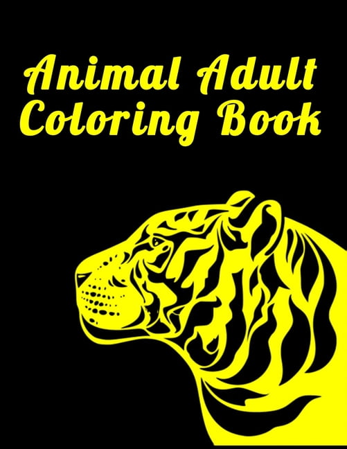 Animal Adult Coloring Book Best Animal Coloring book for ever ! 100