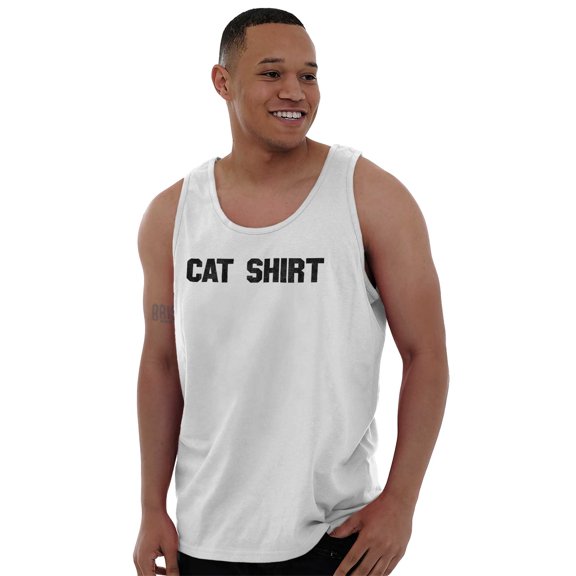 Animal Adult Tank Top T-Shirt Tees Tshirt Funny Crazy Cat Pet Owner Kitty Lover