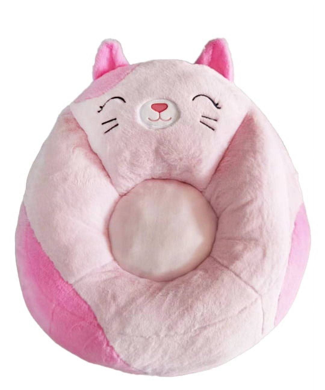 Animal Adventure 26"W Cat Cozy Seats, Pink, 3+