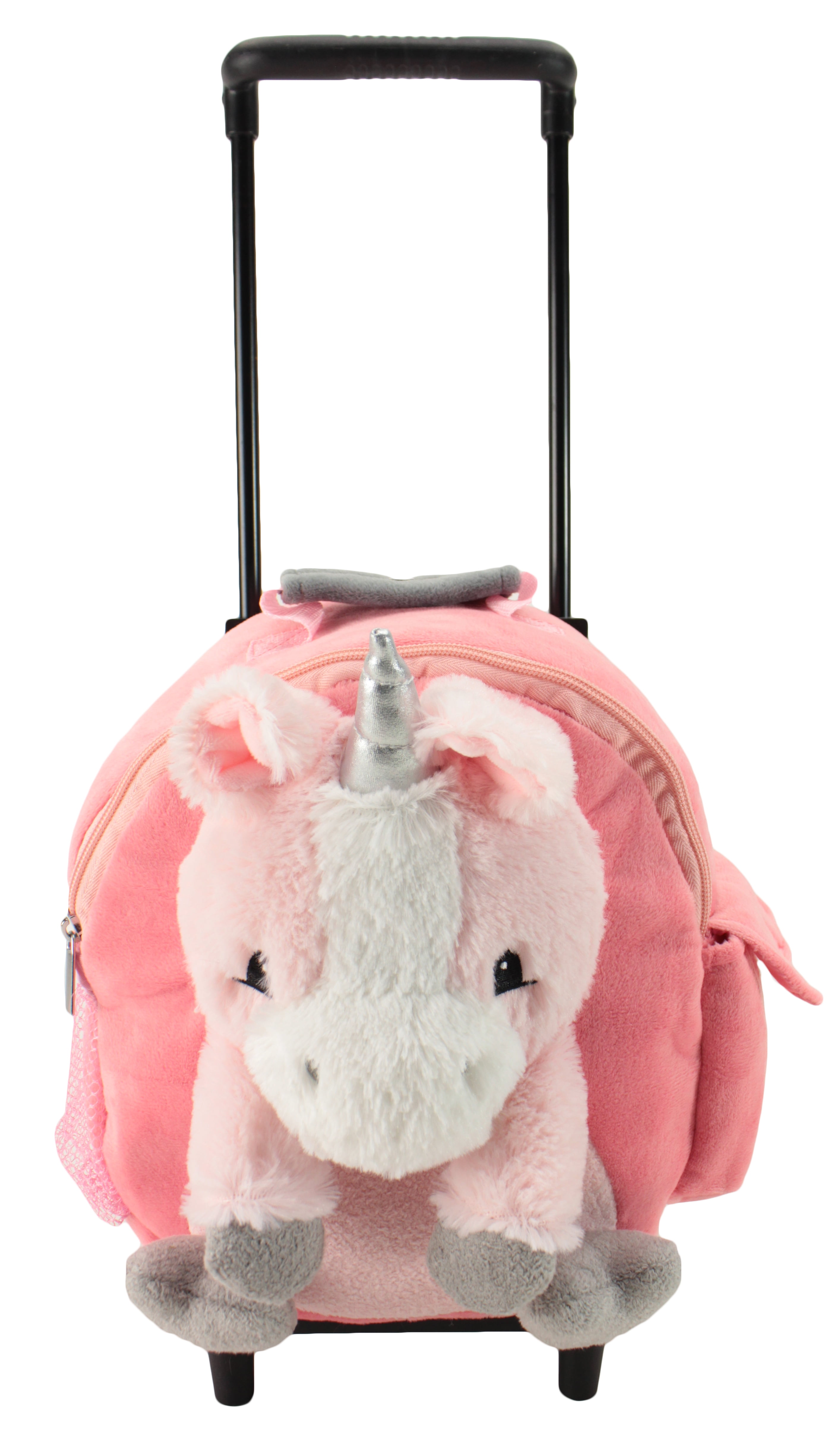 Close Out Deal - Plush Unicorn Trolley Backpack for Kids- Pink - 1635254166  - TJC