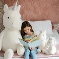 thumbnail image 1 of Animal Adventure® Little Luxuries Premium 38" Jumbo Plush Unicorn, 1 of 5