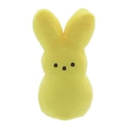 Animal Adventure | Peeps | 4  Collectible Palm Pet Bunny Plush | Yellow