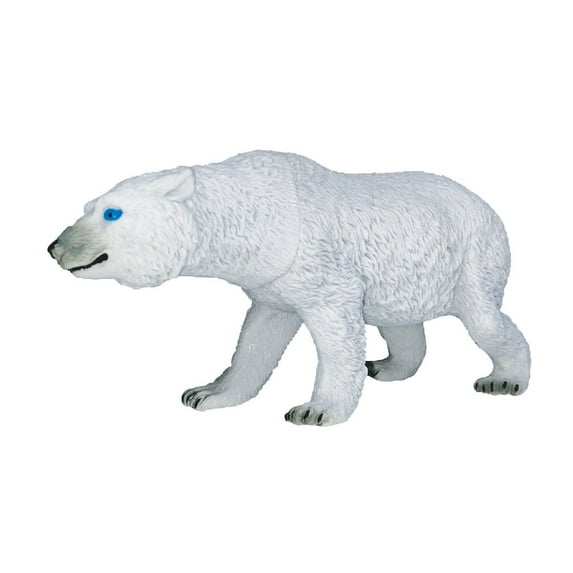 Animal Adventure Polar Bear by Deluxebase – Hand-Painted Realistic Figurine, Large Toy & Party Favor