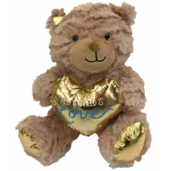 Animal Adventure Sm Plush Teddy Bear Stuffed Animal All You Need Is Love Message