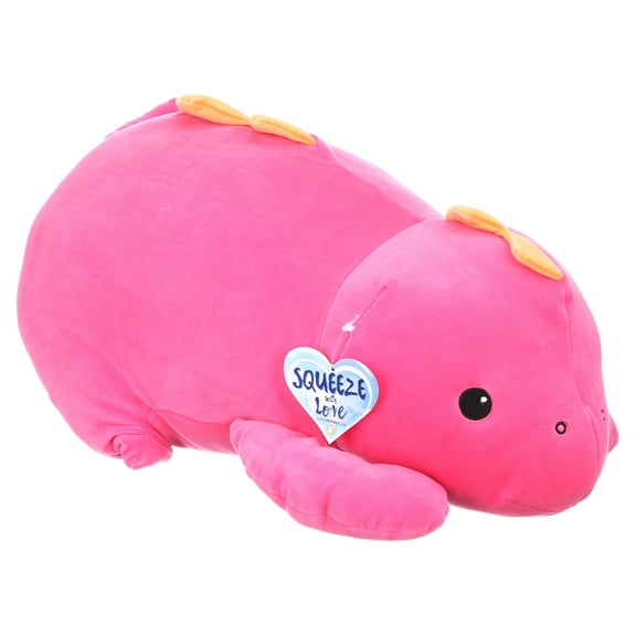 Animal Adventure® Squeeze with Love™ 8" Super Puffed Plush – Character Chubbalub Pink Dino