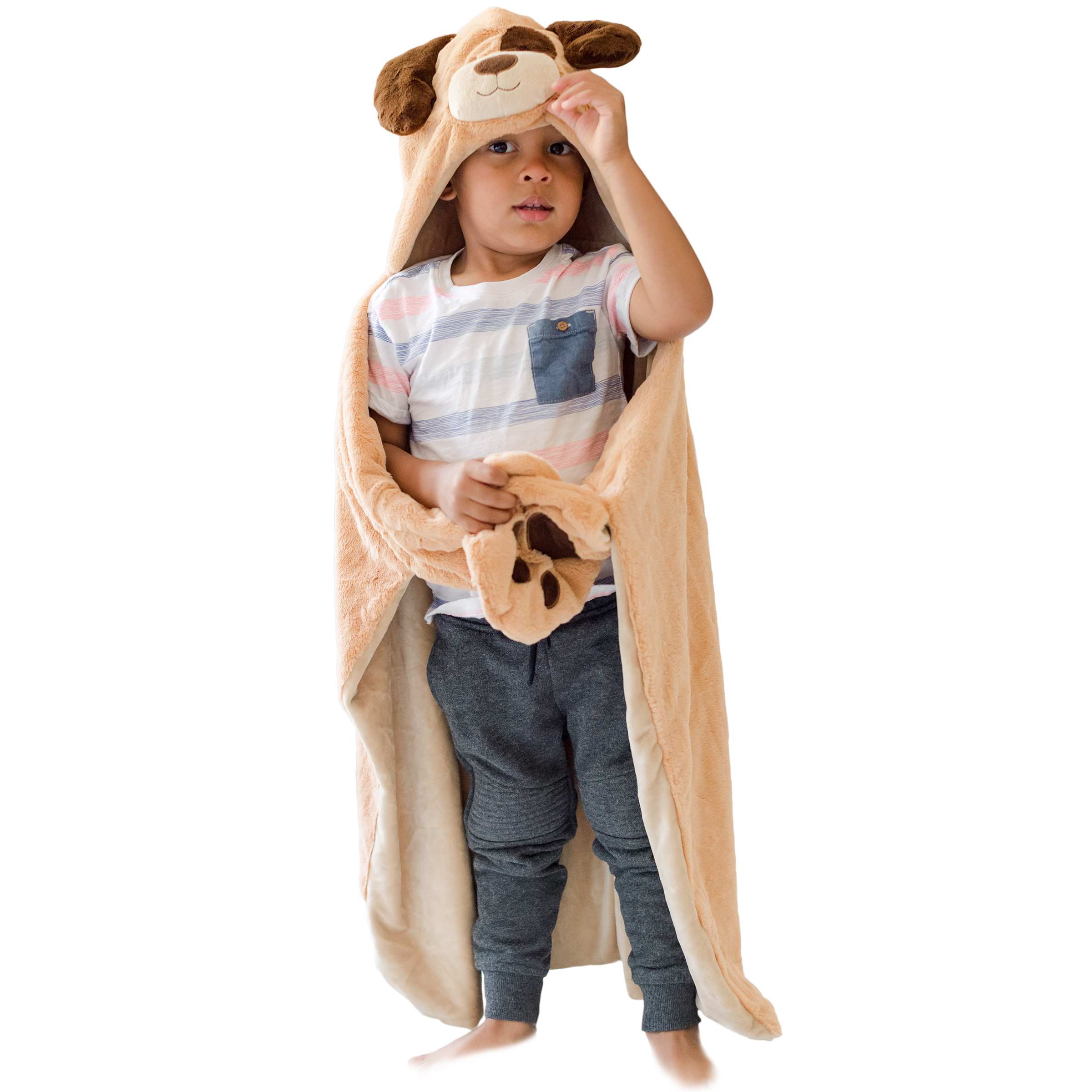 Animal Adventure Wild for Style™ 2-in-1 Transformable Cape 10" Dog Plush Toy - image 1 of 8