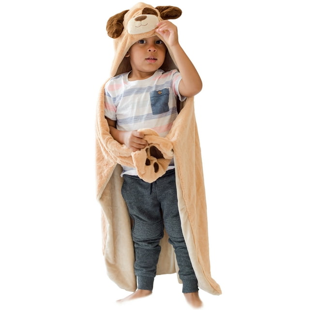 Animal Adventure Wild for Style™ 2-in-1 Transformable Cape 10" Dog Plush Toy