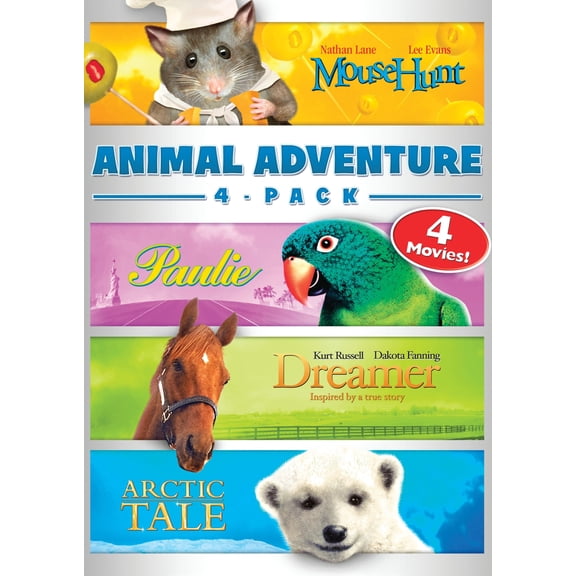 Animal Adventure Four-Pack Collection (DVD) NEW