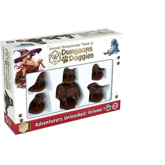 Animal Adventures: Dungeons and Doggies Volume 1 Miniatures, by Steamforged Games
