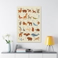 thumbnail image 1 of Animal Alphabet ABC Sign on Canvas, 1 of 7