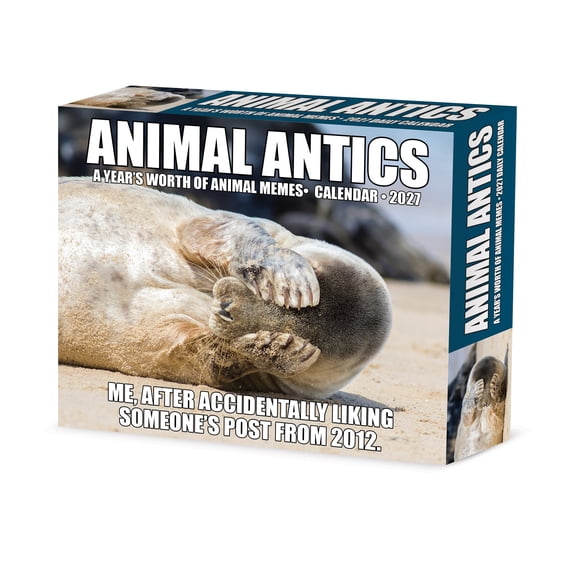 Willow Creek Press, Animal Antics 2027 Box Calendar