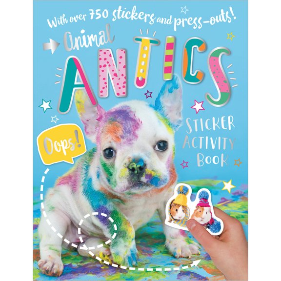 Animal Antics Sticker Activity Book, (Paperback)