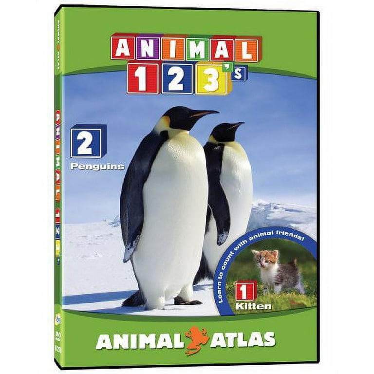 NEW SEALED! ANIMAL 1 2 3'S Animal Atlas - Preschooler