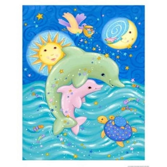 Animal Babies 2 Poster Print by Viv Eisner