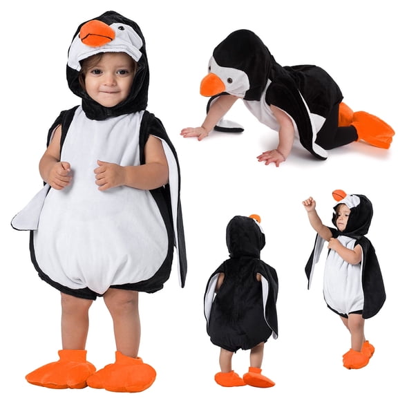 Animal Baby Girl Boy Romper Baby Hooded Clothes Soft Baby Long Sleeve Romper Clothes for 3-6 Months