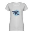 thumbnail image 1 of Animal Baby Orca Shaped Tee Women's -Image by Shutterstock, 1 of 2