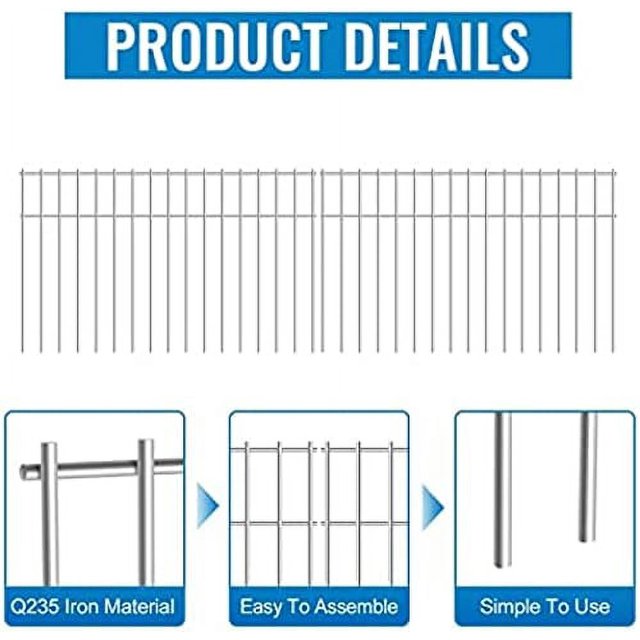 Animal Barrier Dog Fence,Spike spacing no dig Underground Decorative