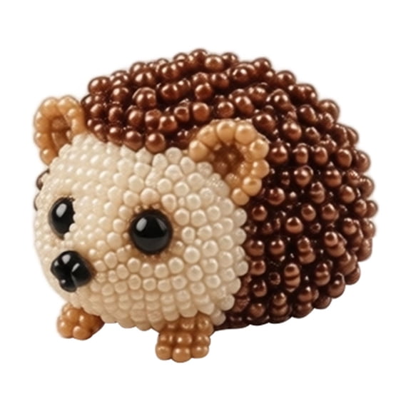 Animal Bead Kit for Adults & Teens, 3D Bead Animal Making Kit with Colorful Beads and Instructions, Bead Pets Kit for DIY Animal Figures and Handmade Art Projects 4.72 Inch(Horse)