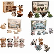 Animal Beading Kit for Adults, 3D Animal Bead Craft Set with Colorful Beads and Easy Instructions, DIY Handmade Art Project for Craft Fans Animal