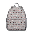 thumbnail image 1 of Animal Beagle Cute Dog Backpack Backpack for School,Cute School Bag,Schoolbag with Adjustable Shoulder Straps & Padded Back,13.8"x11.4"x6", 1 of 6