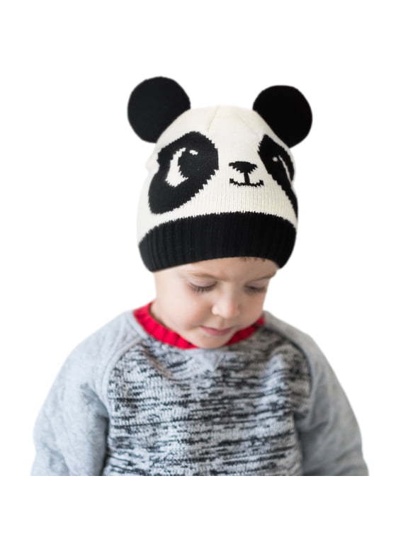 Animal Beanie, Panda Hat, Halloween With Ears Fluffy Cute Beanie For Halloween, Winter Daily Animal Beanie