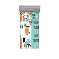 thumbnail image 1 of Animal Bedding Set with Sheet & Covers, Lazy Sleepy Bear Tribe of Australian Sloths Keep Calm Words Cartoon Priint, Printed Bedroom Decor 2 Shams, 4 Sizes, Multicolor, by Ambesonne, 1 of 3