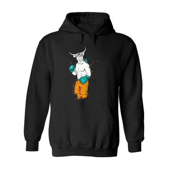 Animal Boxer Hoodie Men -Image by Shutterstock, Male XX-Large