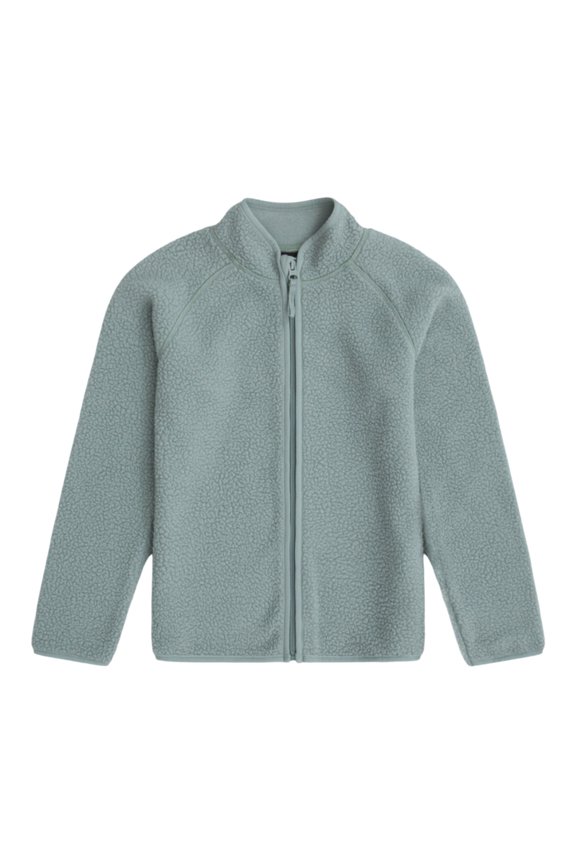 Boys/Girls Borg Raglan Full Zip Fleece Jacket