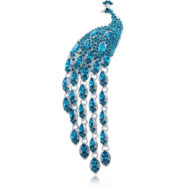 Animal Brooch for Women Animal Rhinestone Brooch Pin 18k Gold Plated